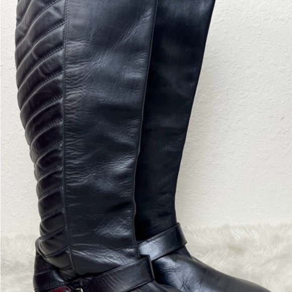 Stuart Weitzman Raceway Quilted Riding Boots - Picture 5 of 5